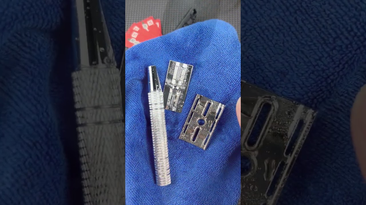 How to Quickly and Easily Clean A Safety Razor🚀🧼🪒