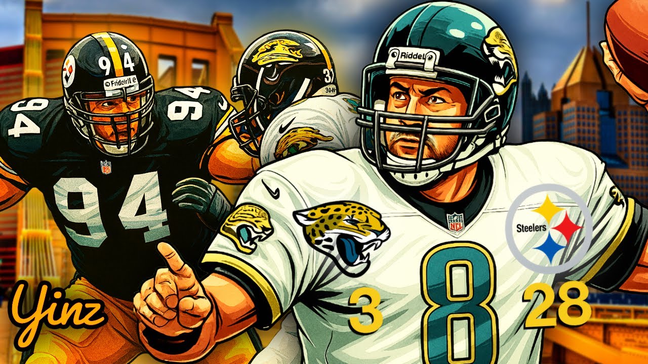Jaguars’ Nightmare in Pittsburgh: A 1996 Defensive Clinic by the Steelers 🐾