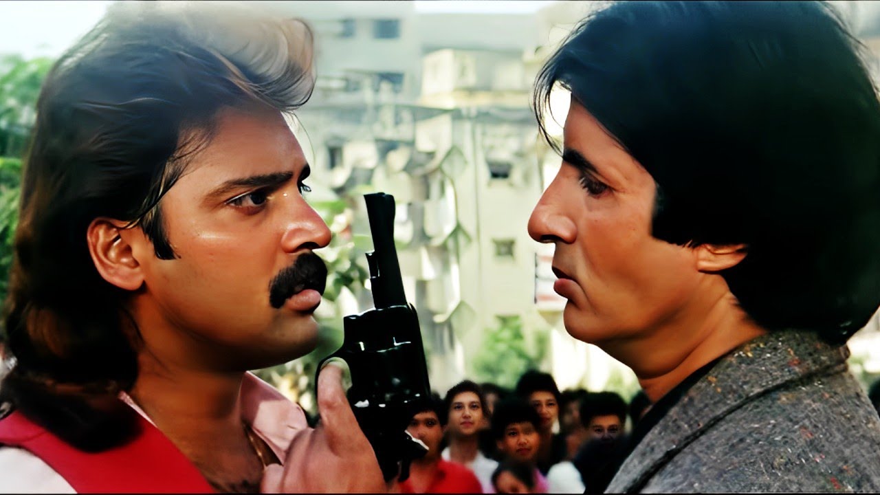 अमिताभ बच्चन ने लुटेरों का किया खात्मा - Akayla (1991) | Amitabh जबरदस्त एक्शन सीन | Amrtia Singh