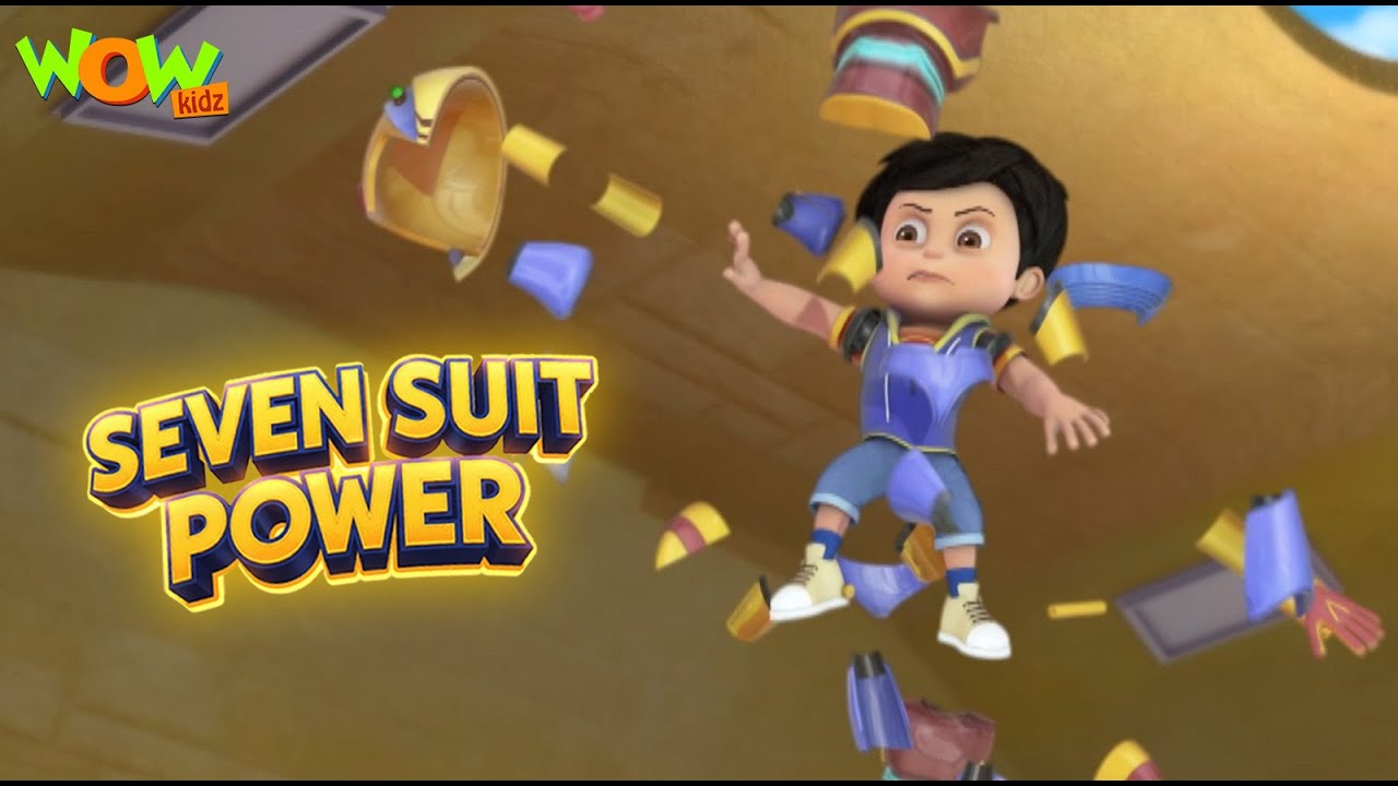 Vir The Robot Boy : Vir Ka Seven Suit On Fire | Seven Suit Powers | Wow Kidz