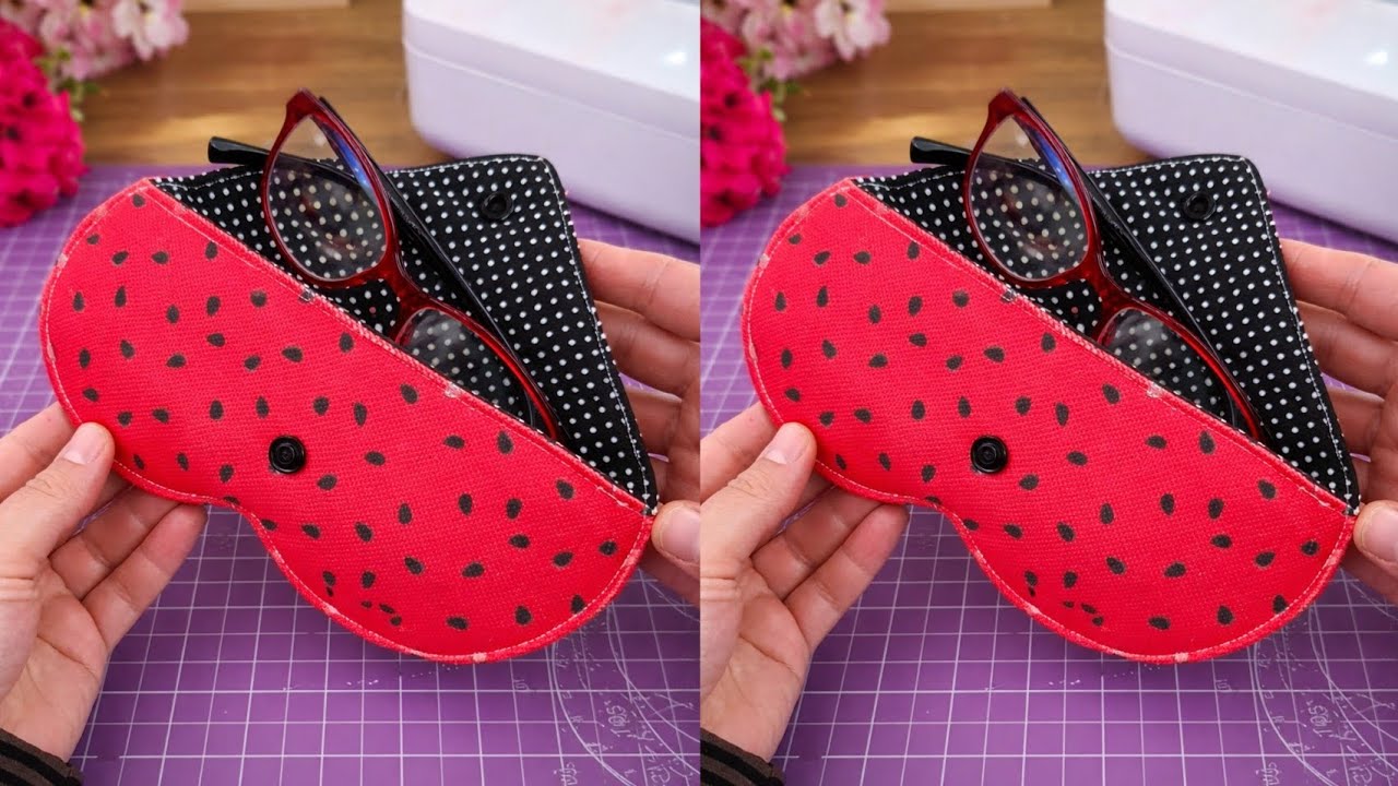 Simple Glasses Case Sewing