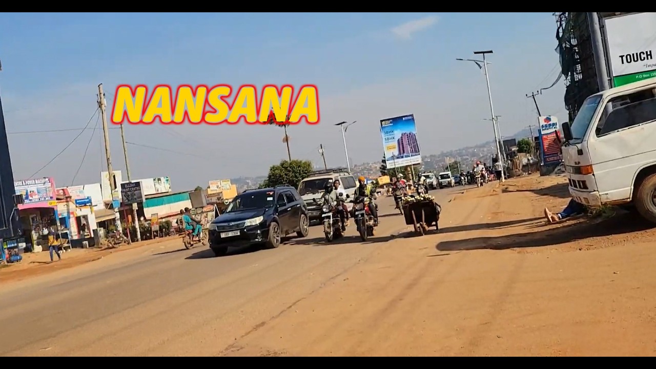 Exploring Nansana town an upcoming urban neighborhood in Kampala.