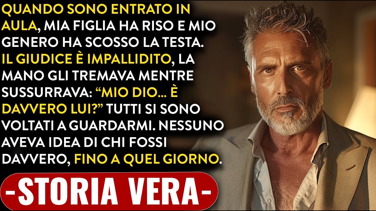 Quando Sono Entrato In Aula, Mia Figlia Ha Riso E Mio Genero Ha Distolto Lo Sguardo.