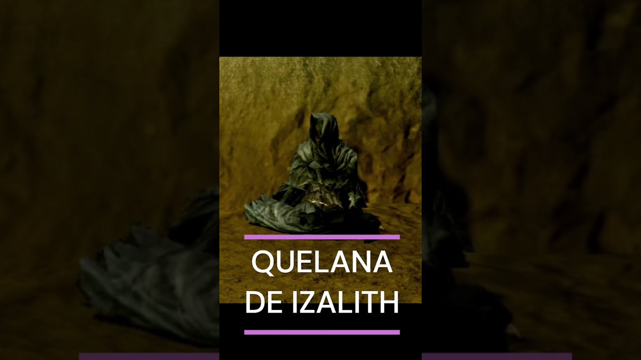 QUELANA, A SORTUDA DE IZALITH #souls #eldenring #darksoulslore #lore #darksouls