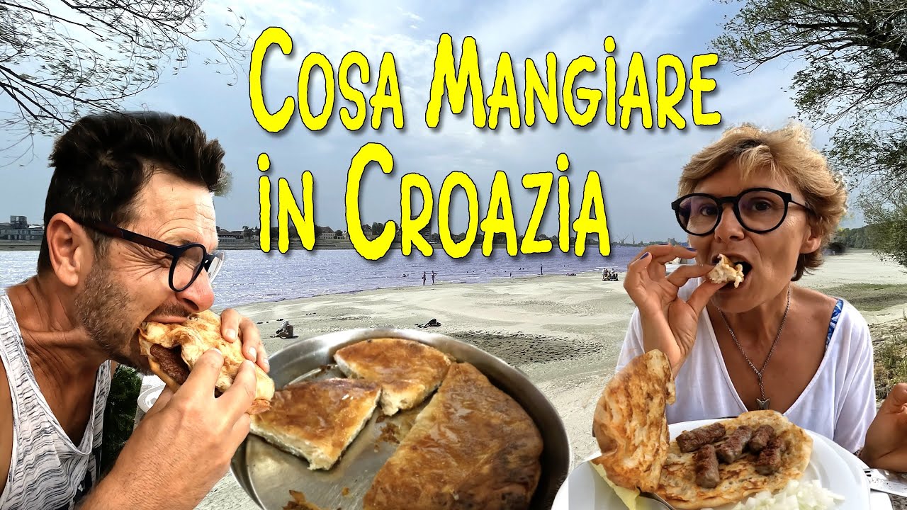 Mangiamo pesce SILURO 😱 Cosa MANGIARE in CROAZIA 🚐 Europa in Camper