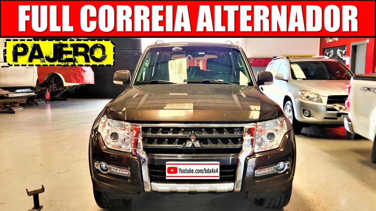 EP. 893// Pajero FULL -A Lenda- CHIADO CHATO nas Correias do Ar Condicionado e Alternador!!
