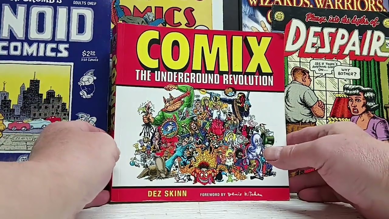 EP 660 Comix : The Underground Revolution by Dez Skinn Reviewing a History of Comix.
