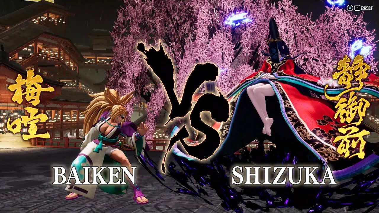 侍魂 曉 - 梅喧 Baiken 劇情通關 Samurai Shodown - playthrough