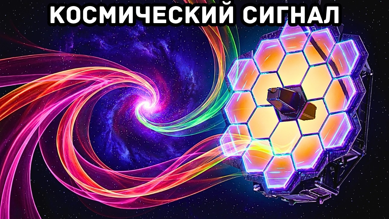 Джеймс Уэбб только что обнаружил космический сигнал,который меняется каждый раз, когда мы на него...