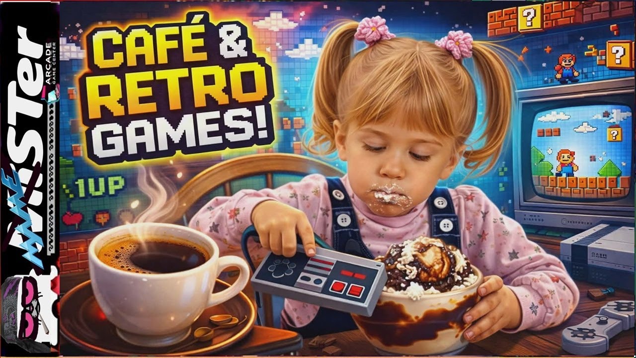 Café Gamer e Jogos Retrô | Clássicos que Nunca Morrem