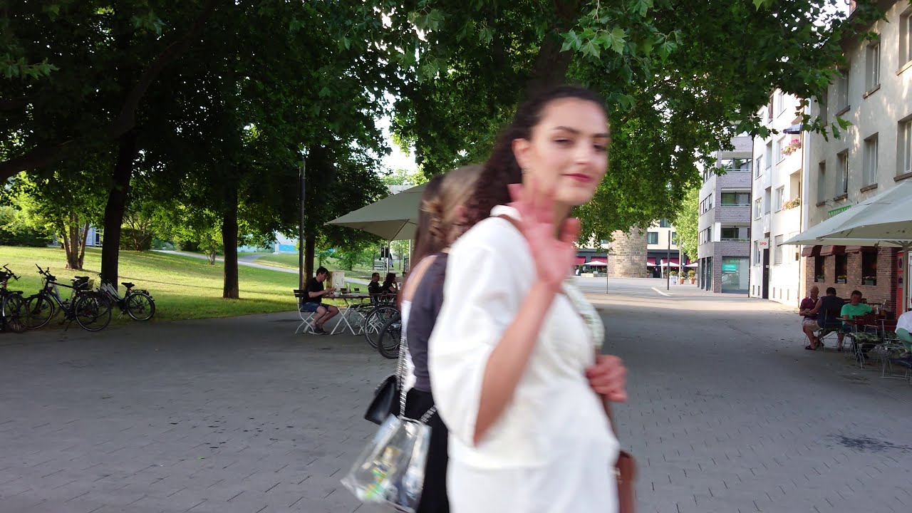 Heilbronn Germany walking tour in 4K July 2020
