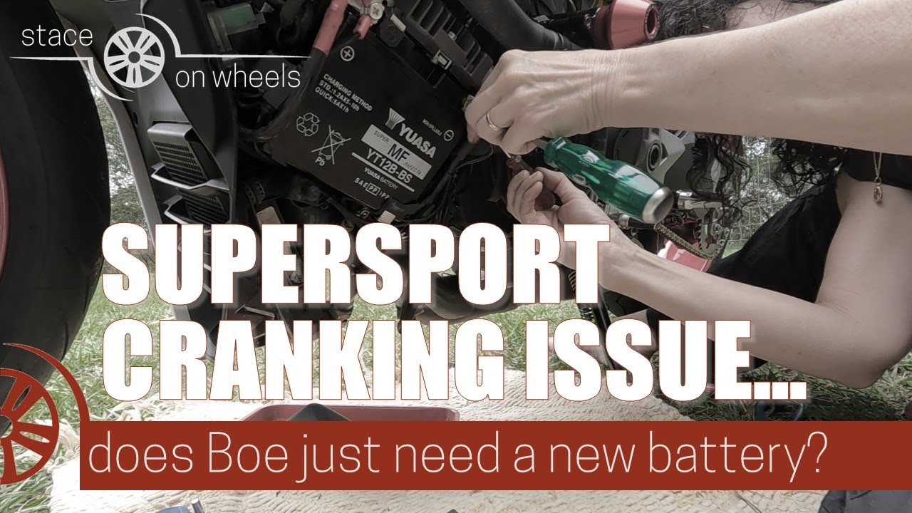 New Battery Fixes the Cranking on my Ducati SuperSport 939