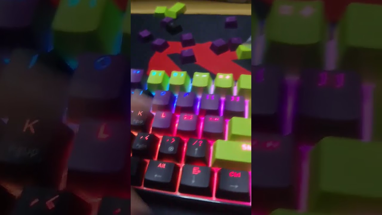 royal kludge blue switch mechanical keyboard