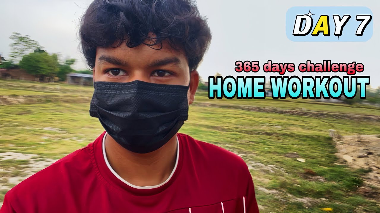 365 Days Home Workout Challenge Day 7 | Full Body Workout at Home in Nepali 🇳🇵