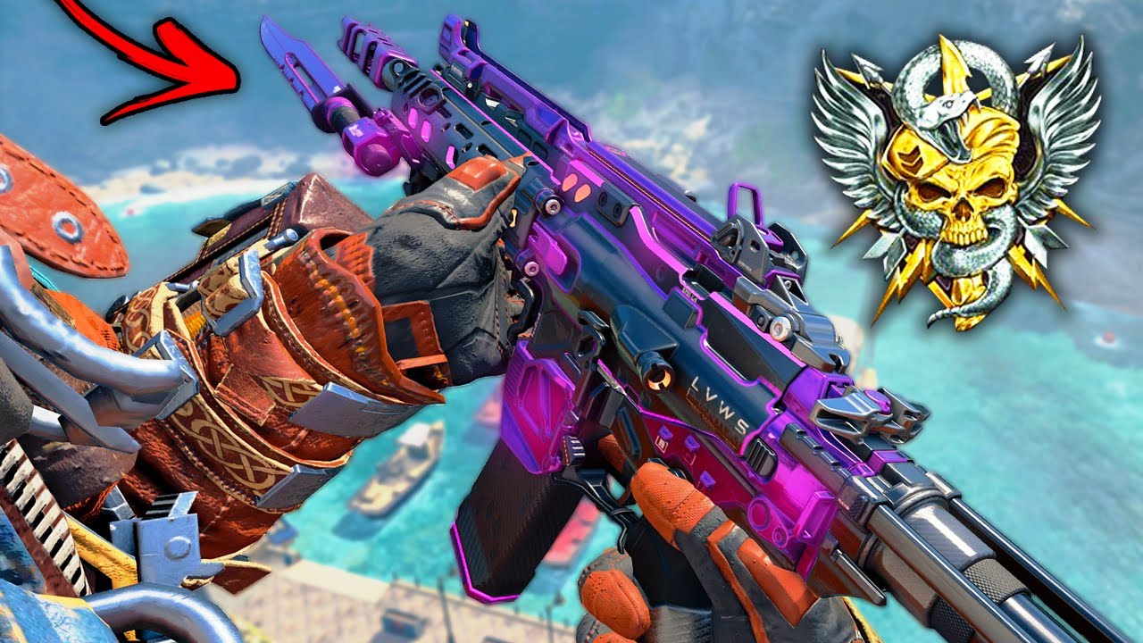 the BAYONET NUCLEAR CHALLENGE in Black Ops 4 2021! (BO4 VAPR-XKG Operator Mod)