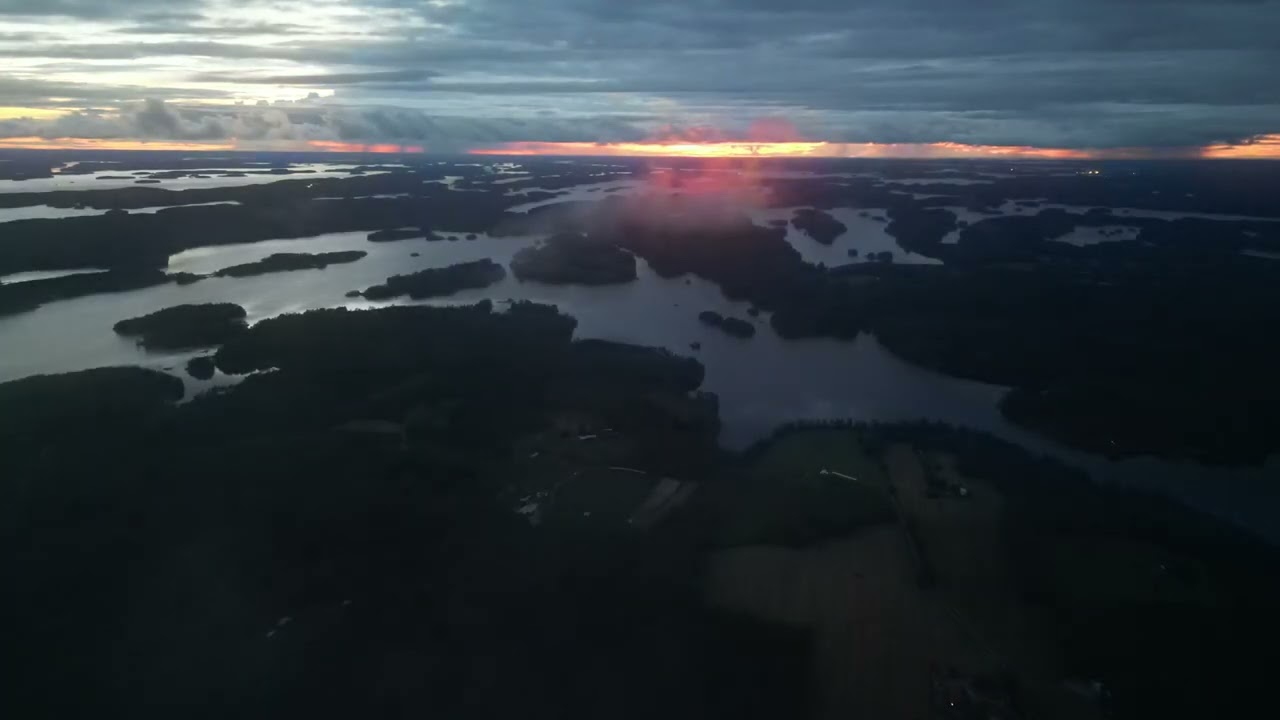 Lake Saimaa in Pellossalo, Savonlinna, Finland 22.8.25