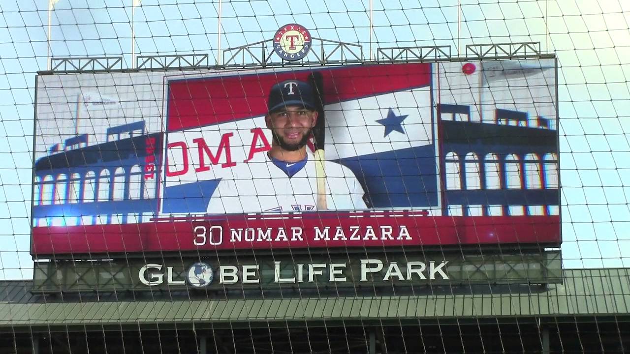 Texas Rangers starting lineup introduction, 5/28/16 Yu Darvish's Return to the mound.