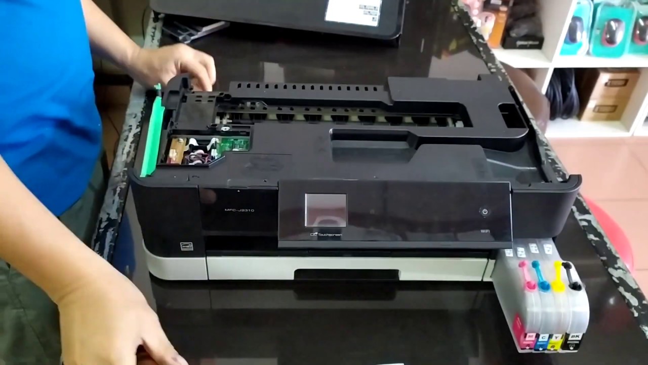 How to fix Brother MFC J2310 ink absorber near full absorber replacement