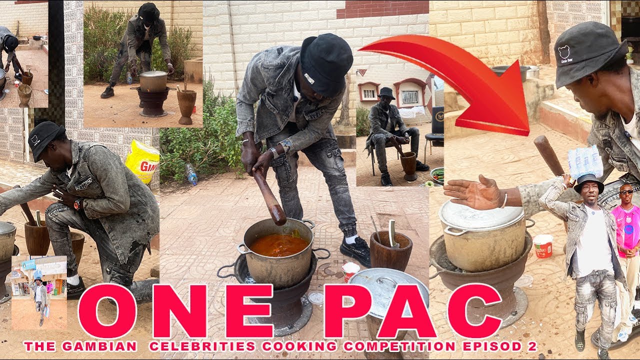 ONE PAC(Episode 2)The Gambian Celebrity Cooking competition 