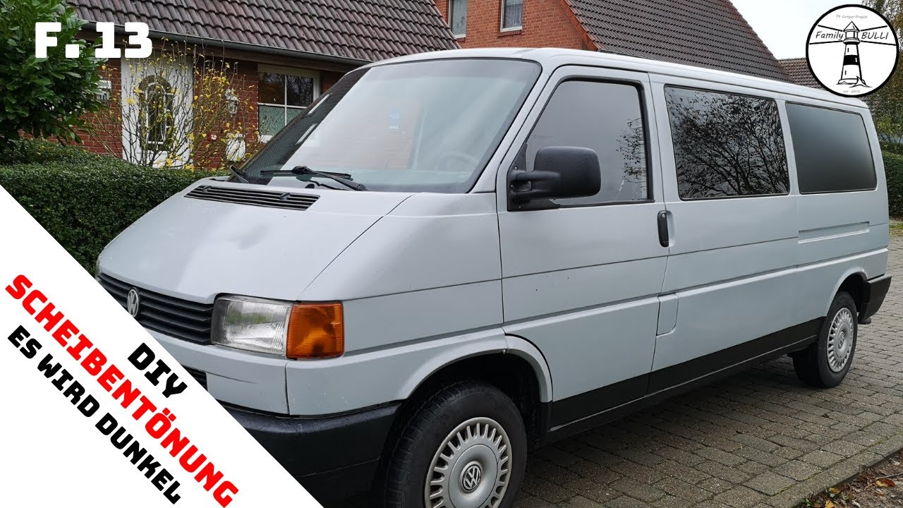 T4 Scheiben tönen / T4 Camper ausbau