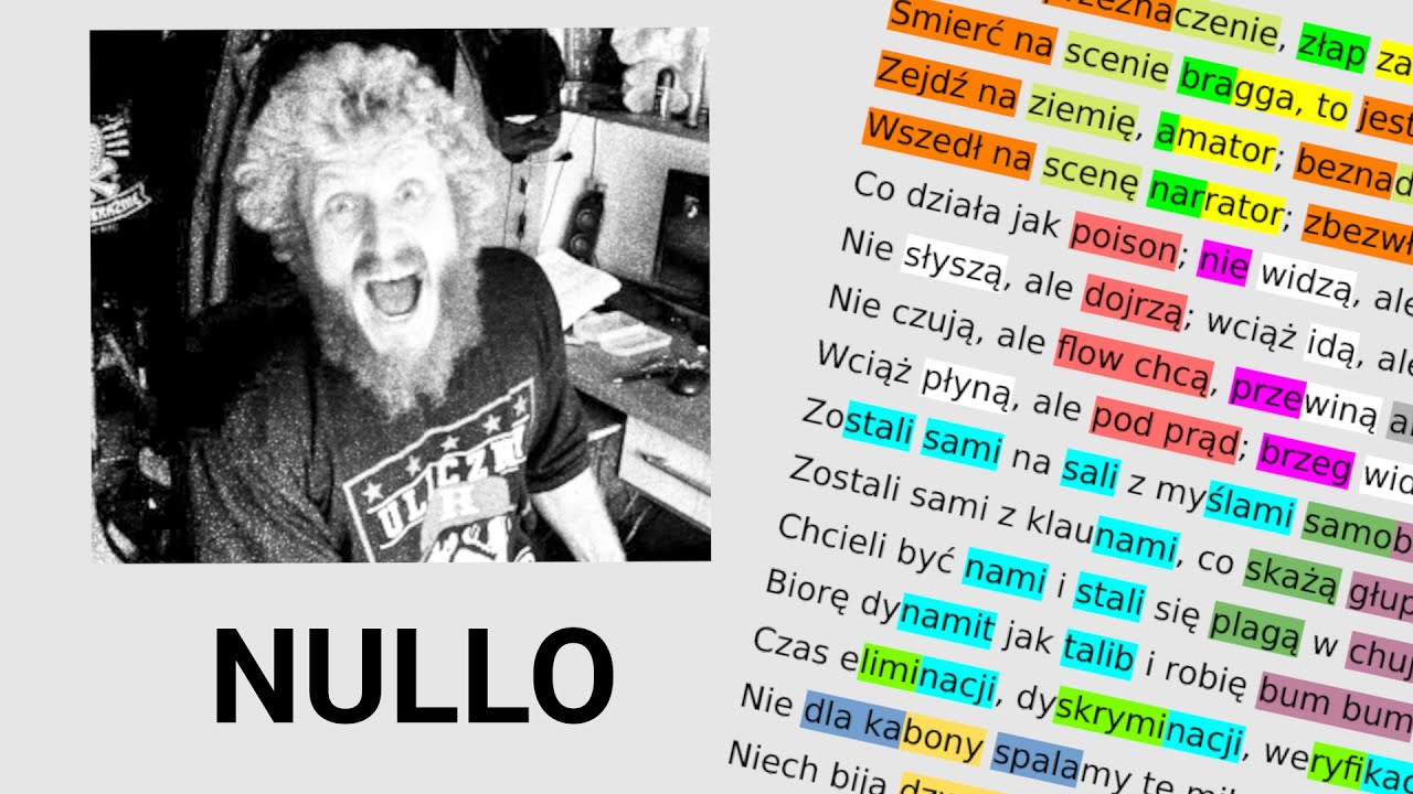 Nullo - 10 Minut Bragga | Rym za rymem