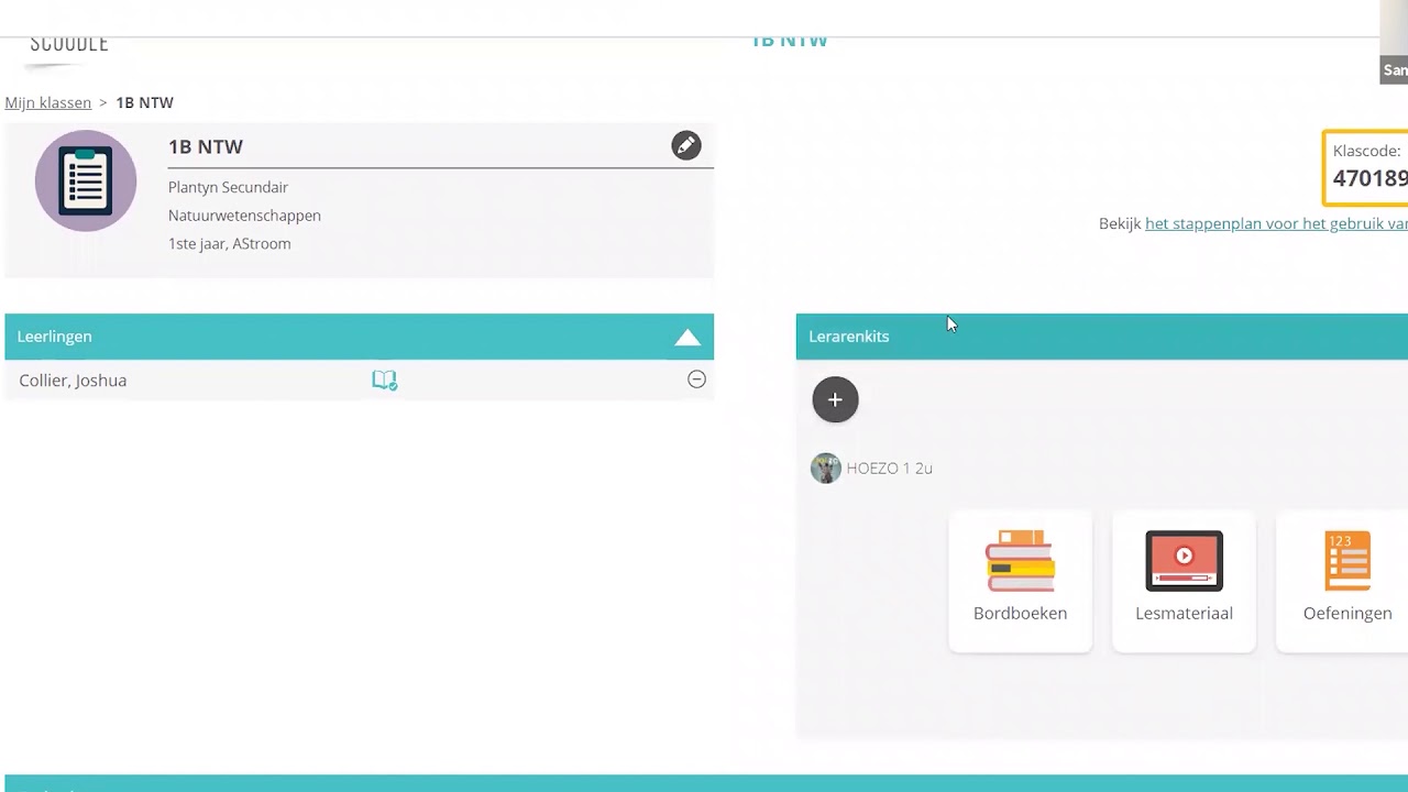 Scoodle: lesmateriaal delen