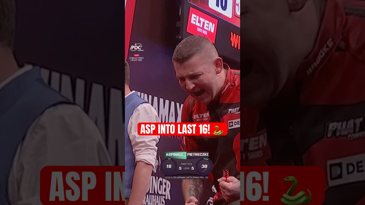 Another last-leg decider at the ELTEN Safety Shoes German Darts Grand Prix! 🤯