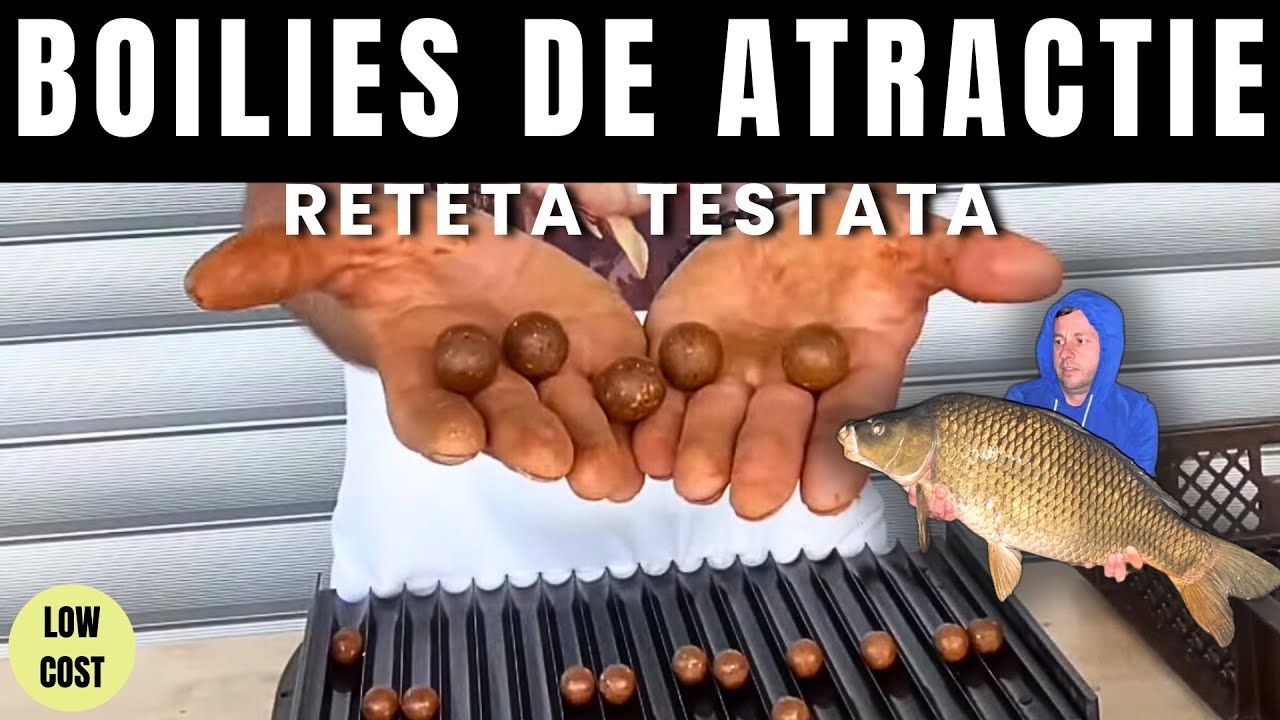 REȚETA BOILIES de ATRACȚIE &ndash; Simplă, Ieftină și Super Eficientă! (Pas cu Pas)