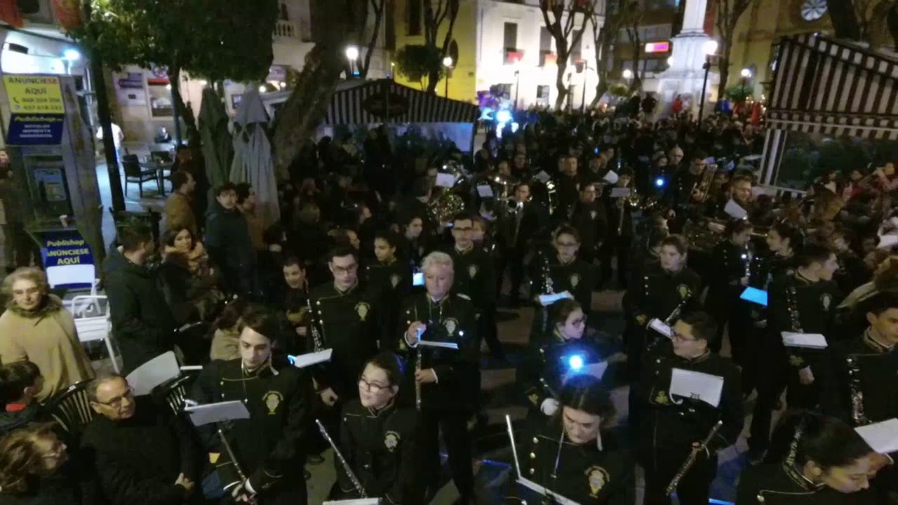 2018 03 24 Procesion Murcia - Cofradia Fe y Caridad (2) - Encarnacion Coronada - Concha