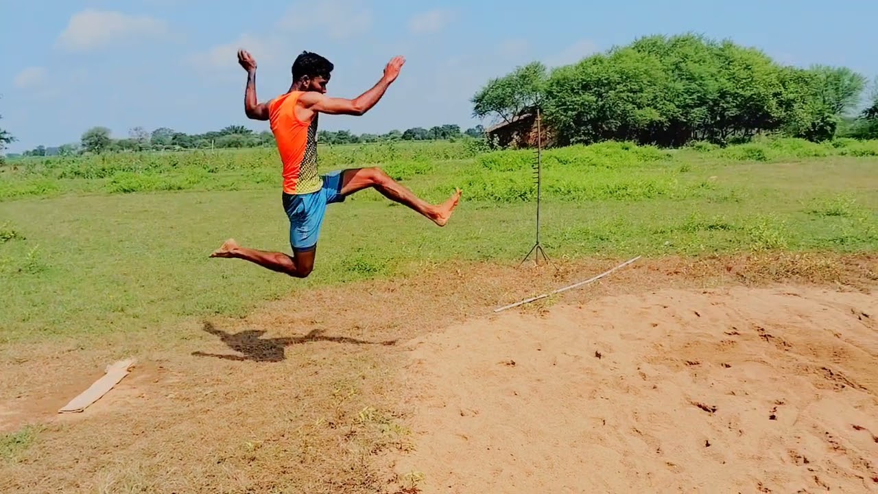long jump practice video for homeguard forest guard and police 🚓  by fitnesswithrakesh01