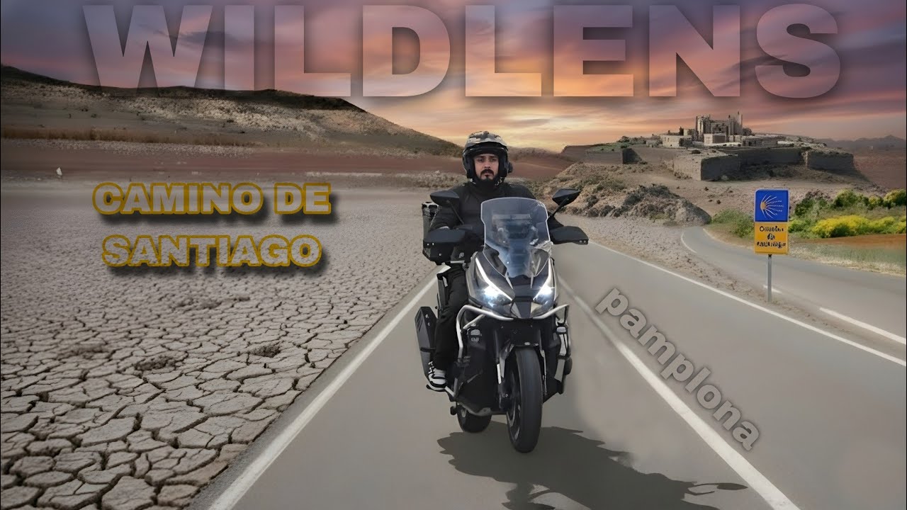 🇪🇸Spain Ep.12 P(2) Motorbike sy Historic Safar | N260 Road,  Jaca & Camino de Santiago sy Pamploma 🌏