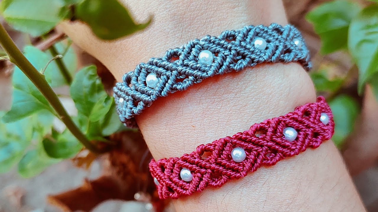 DIY Pulseira de Macram&ecirc; F&aacute;cil: Passo a Passo Completo para Iniciantes - Criativa Macrame