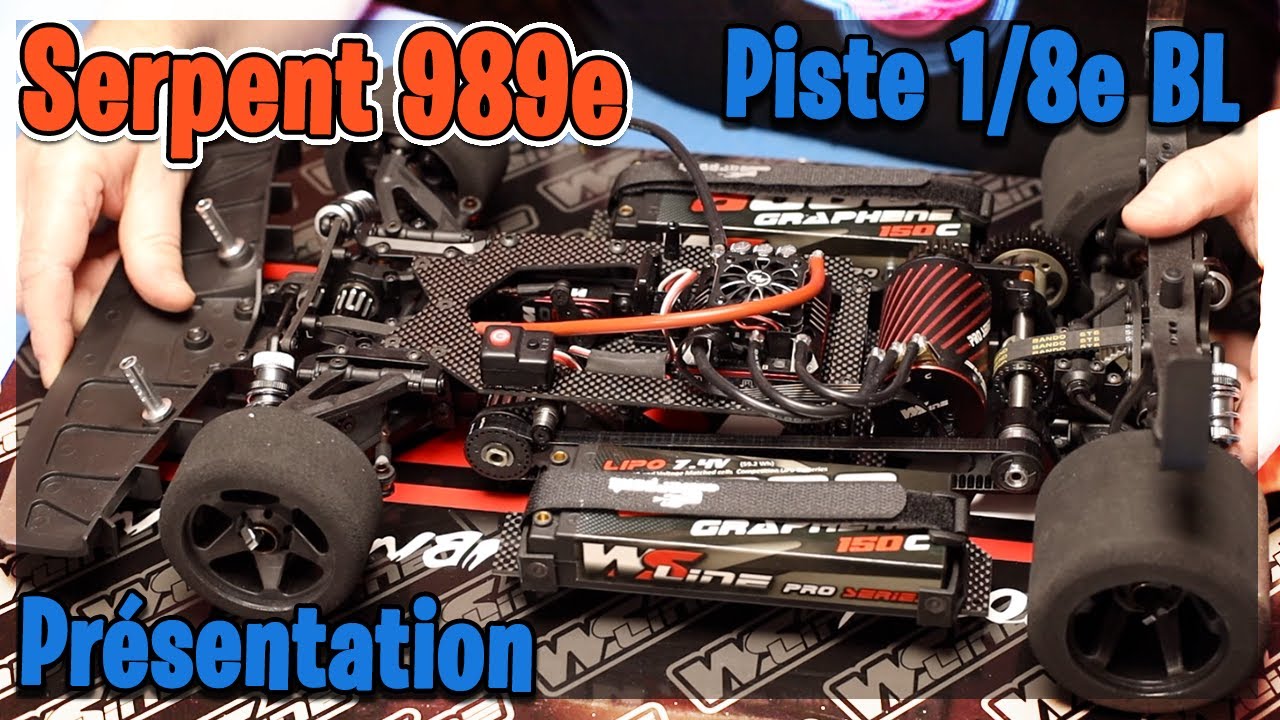 Serpent 989e piste 1-8e électrique présentation