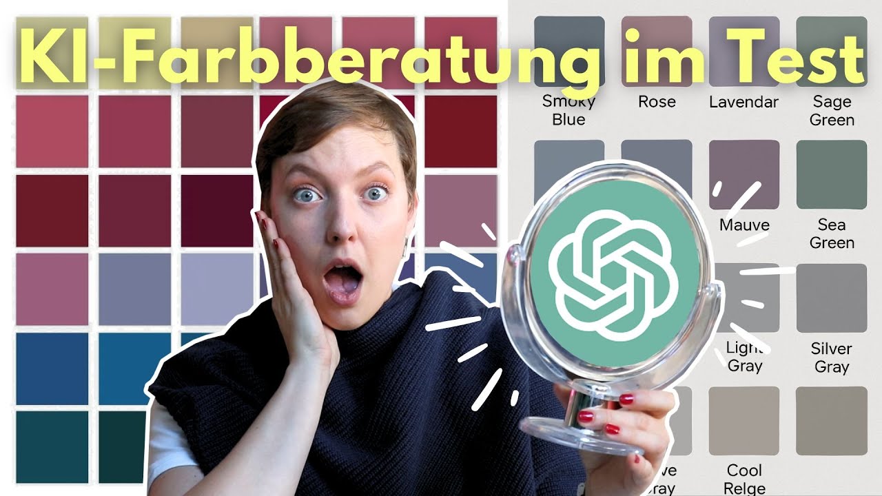Farbberatung mit KI 🤖 🎨 Kann ChatGPT meinen Farbtyp bestimmen?