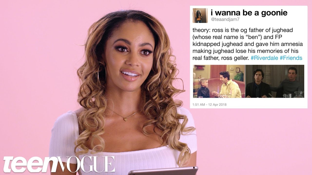 Riverdale's Vanessa Morgan Reacts to Riverdale Fan Theories | Teen Vogue
