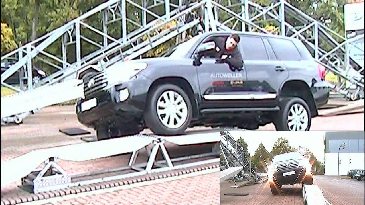Onlinemotor Autoweller M&uuml;nster Toyota Landcruiser V8 Executive Gel&auml;ndewagenparcour