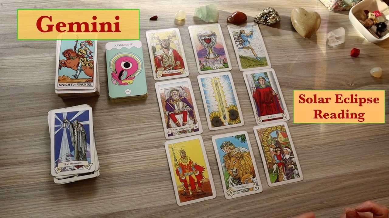 GEMINI ✨Perseverance Pays Off 🏦✨Solar Eclipse Energy Reading✨