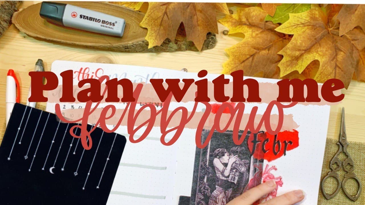 BULLET JOURNAL ITA: Plan with me FEBBRAIO