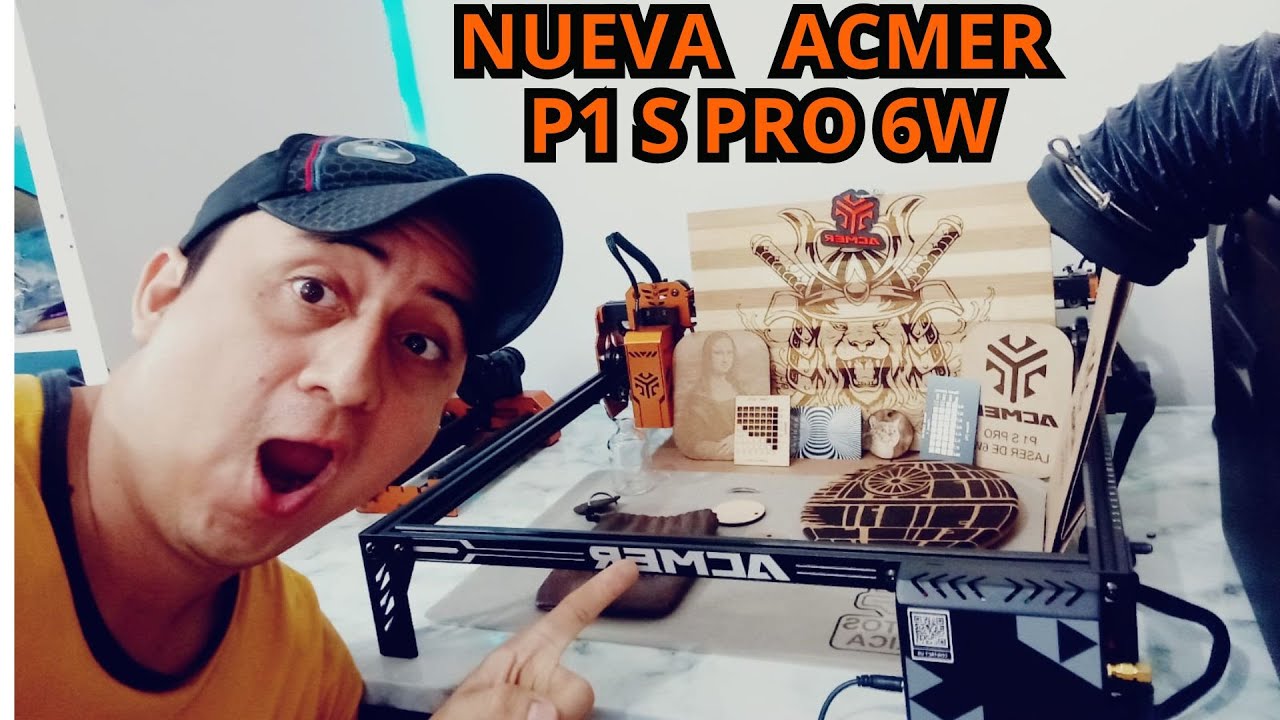 Probando la ACMER P1 S PRO de 6W | ¡Ideal para empezar en el mundo láser por solo $199!