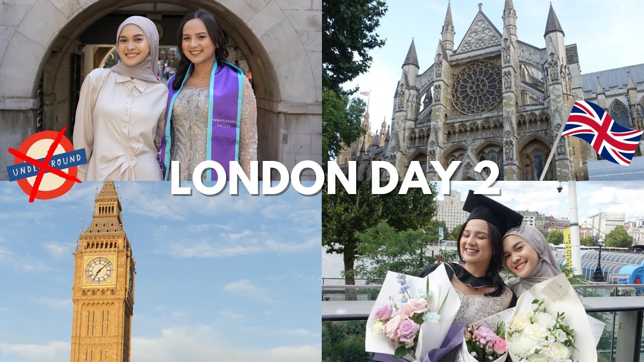 DATENG KE WISUDA NAMIRA DI LONDON🇬🇧 | Aquira's London Diaries