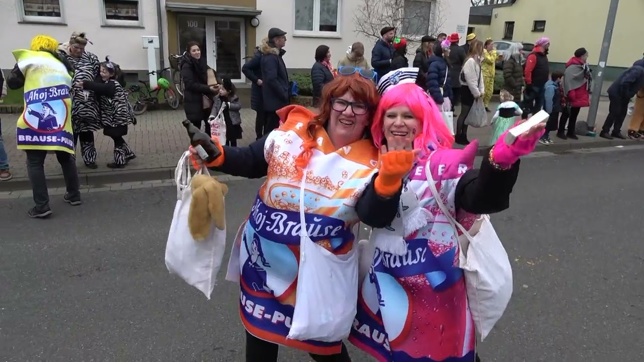 Karneval in Grevenbroich Orken - Samstag 1.3.2025 - Umzug, neues Dreigestirn - ein Film von P. L.
