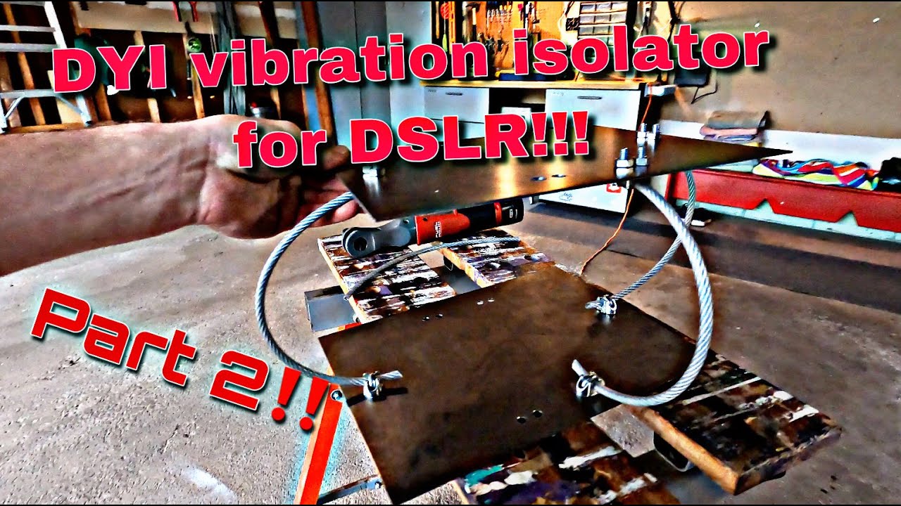 DIY custom car camera build Part 2! (Vibration dampener)
