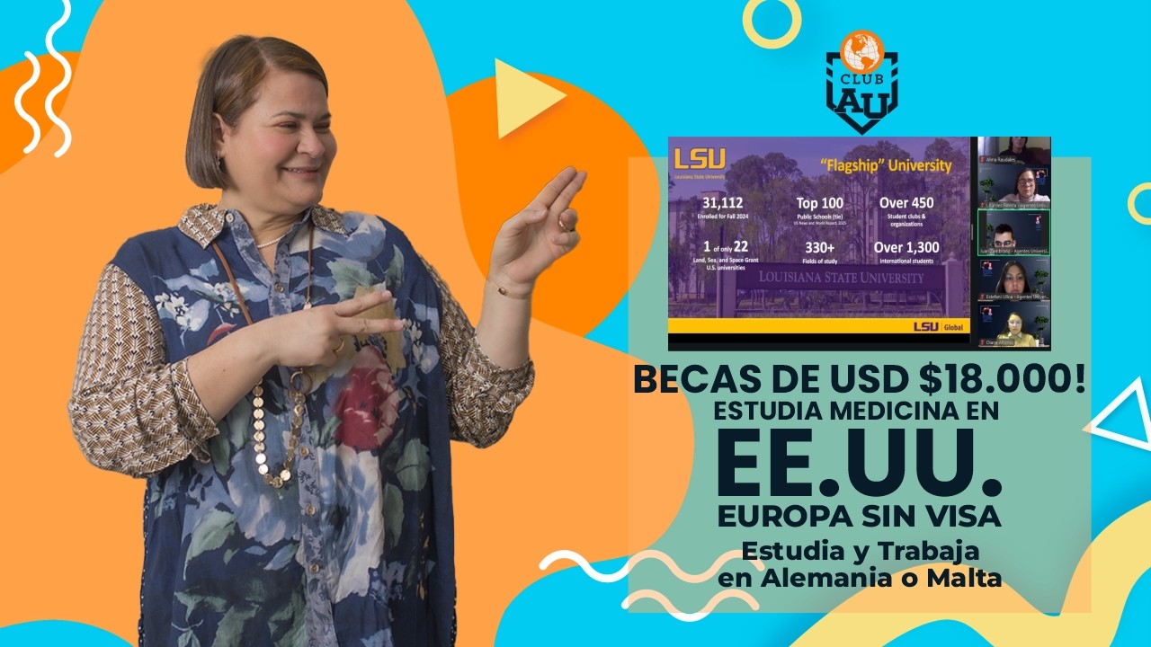 BECAS DE USD $18.000ESTUDIA MEDICINA EN ESTADOS UNIDOS EUROPA SIN VISA
