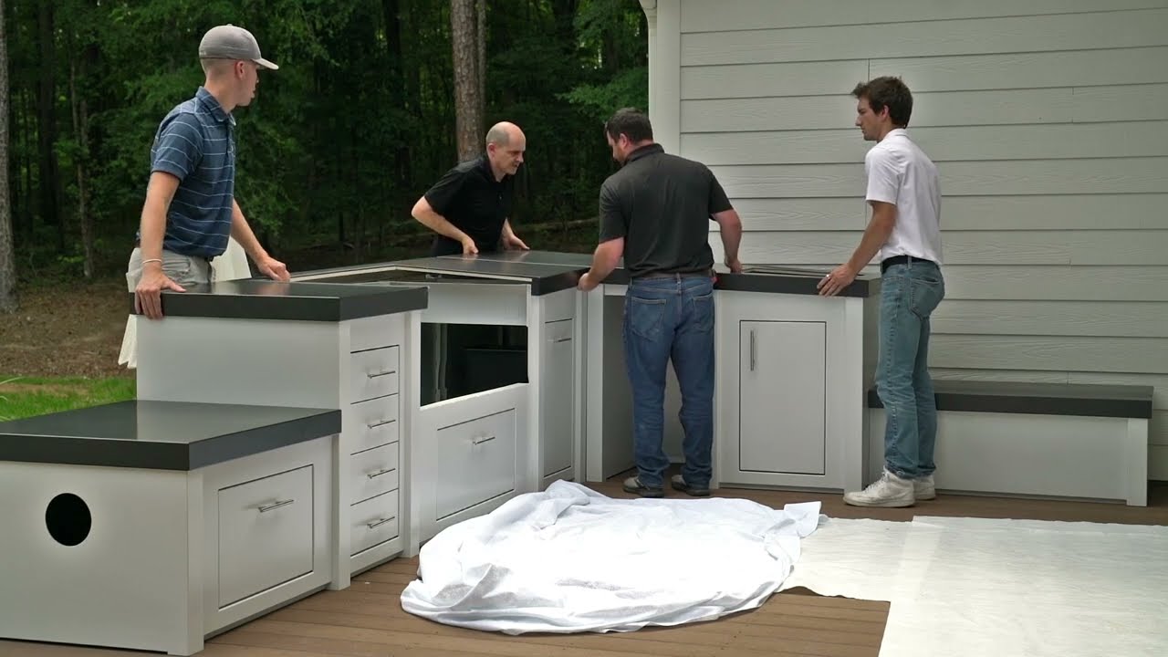 Stoll Outdoor Kitchen Installation