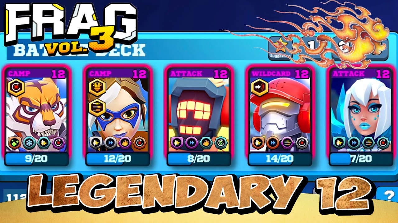 FRAG Pro Shooter Vol.3 - Legendary 12😎Gameplay🔥(iOS,Android)