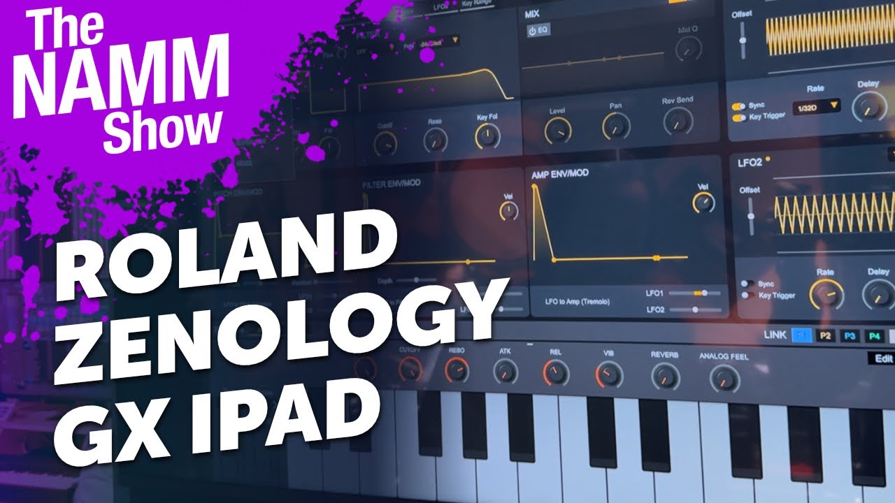 NAMM 2026: Roland ZENOLOGY GX для iPad (демонстрация и интервью)