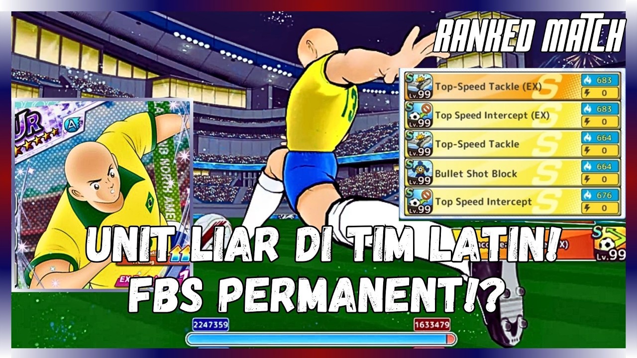 I JUST REALIZED THIS UNIT HAVE PERMANENT FBS VS PERFECT JAPAN - CAPTAIN TSUBASA DREAM TEAM INDONESIA