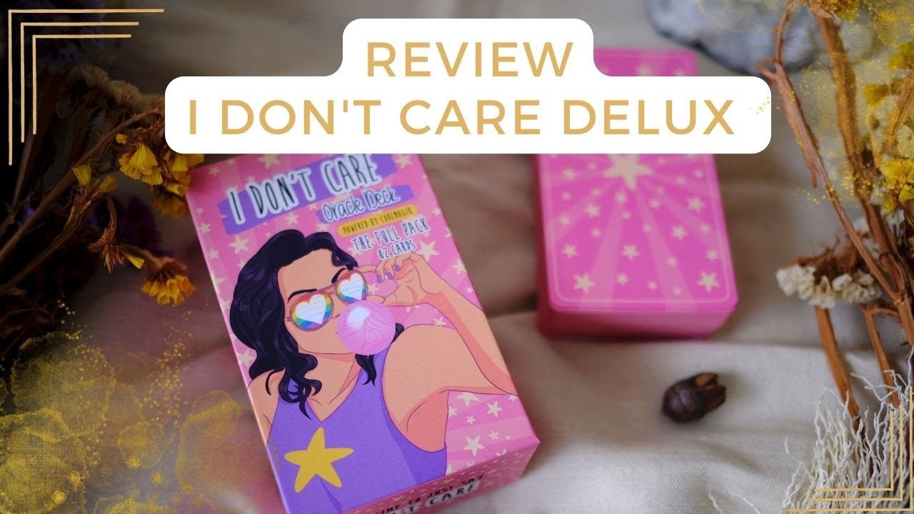 I DON'T CARE Oracle LUX LIMITED EDITION 82 cards