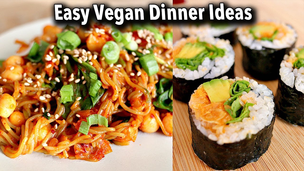 Budget-Friendly & Easy Vegan Dinner Ideas (Recipes June 2018)