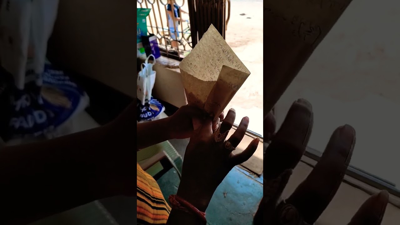Learn how to make potlam with paper🤩